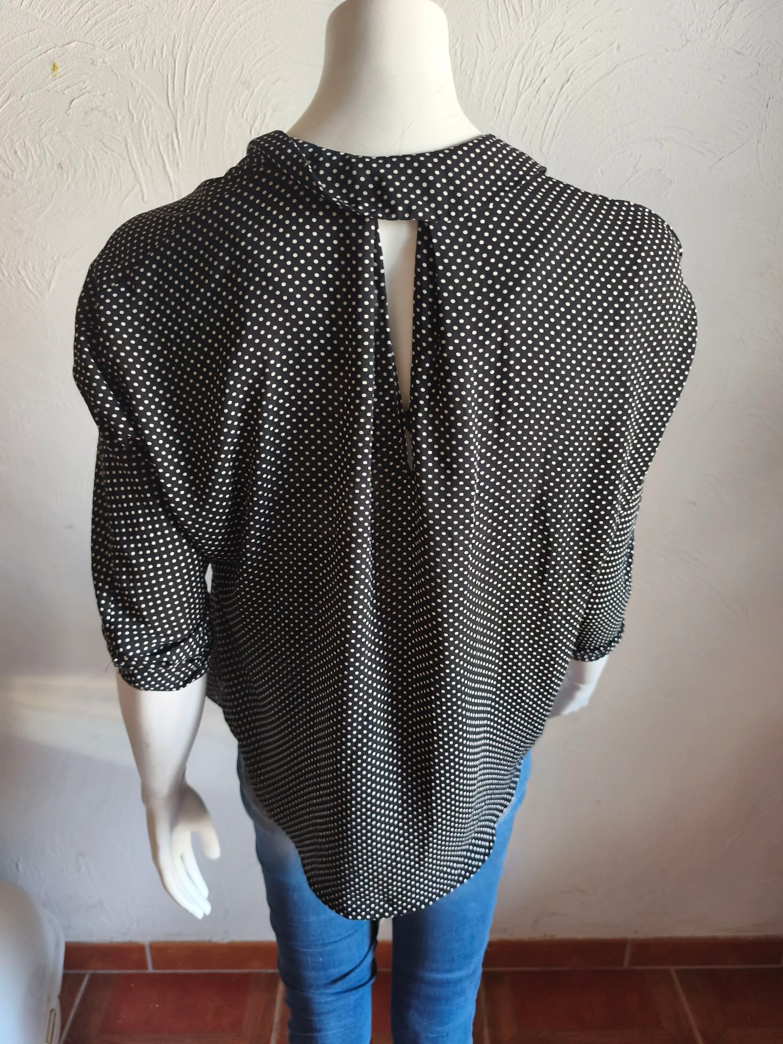 Polka dot blouse – photo 6